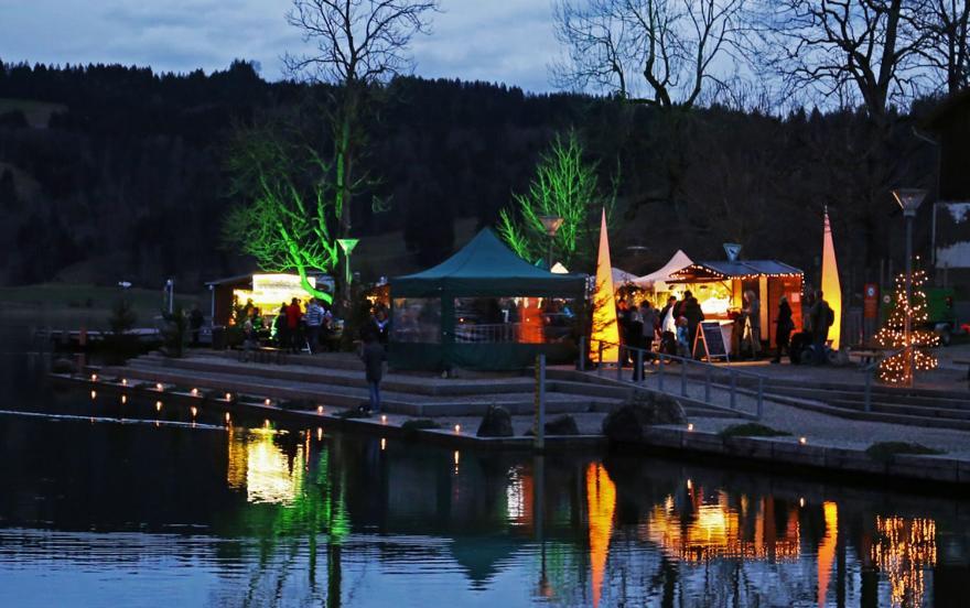 בוהל אם אלפסי Ferienwohnung Mit Sauna Am Alpsee מראה חיצוני תמונה