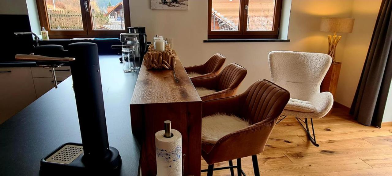 בוהל אם אלפסי Ferienwohnung Mit Sauna Am Alpsee מראה חיצוני תמונה